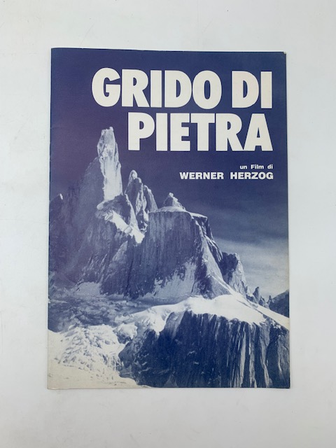 Grido di pietra. Un film di Werner Herzog (brochure promozionale)